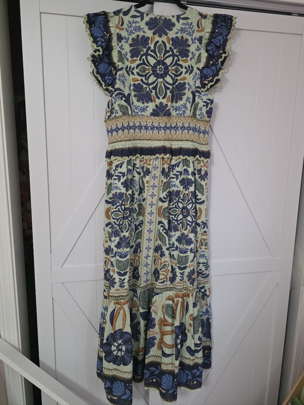 Farm Rio Ocean Tapestry Maxidress - Picture 9 of 9